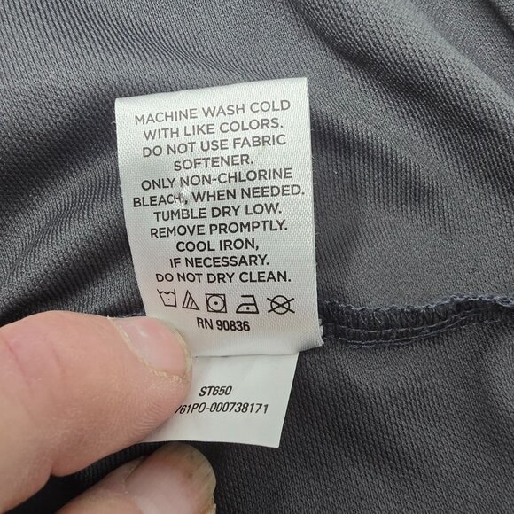 Washington Nationals Blue Polo Shirt Sport-Tek M Embroidered Logo Short Sleeve - Picture 6 of 6